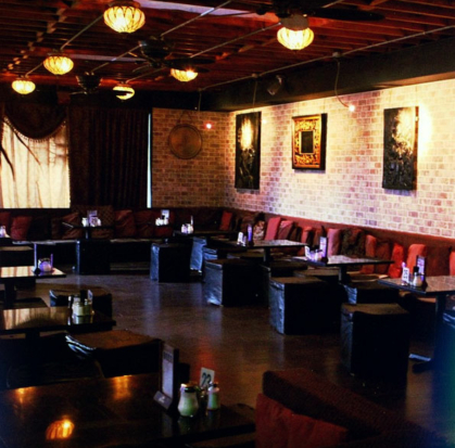 Seating area at Glendale Hookah Lounge